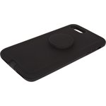 Защитная крышка "LP" для iPhone 7 Plus/8 Plus "PopSocket Case" (черная/коробка)