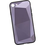 Защитная крышка "LP" для iPhone 7/8 "Diamond Glass Case" (фиолетовый ...