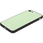 Защитная крышка "LP" для iPhone 7/8 "Glass Case" (салатовое стекло/коробка)