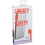 Защитная крышка "LP" для iPhone 7/8 "Glass Case" с розовой рамкой (прозрачное ...
