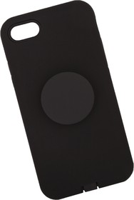 Фото 1/5 Защитная крышка "LP" для iPhone 7/8 "PopSocket Case" (черная/коробка)