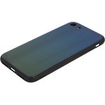 Защитная крышка "LP" для iPhone 7/8 "Rainbow Glass Case" (зеленый градиент/коробка)