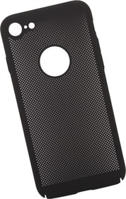 Фото 1/4 Защитная крышка "LP" для iPhone 8 "Сетка" Soft Touch (черная) европакет