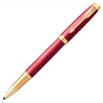 Ручка-роллер PARKER "IM Premium Red GT", корпус красный лак ...