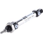 P1A-S010DS-0025, Pneumatic Piston Rod Cylinder - 10mm Bore, 25mm Stroke ...