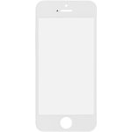Стекло + OCA в сборе с рамкой для iPhone 5S\5SE олеофобное покрытие (белый)