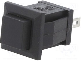 PS1057ABLK, Pushbutton Switches PUSHBUTTON SW BLK