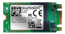 SFSA160GM2AK1TA- I-8C-11P-STD, Solid State Drives - SSD Industrial M.2 SATA SSD, X-78m2 (2242), 160 GB, 3D PSLC Flash, -40C to +85C