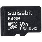 SFSD064GN1AM1TB- E-IK-21P-STD, Industrial Memory Card, microSD, 64GB, 95MB/s ...