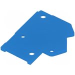 254-400, Торцевая пластина, 1 мм, синяя