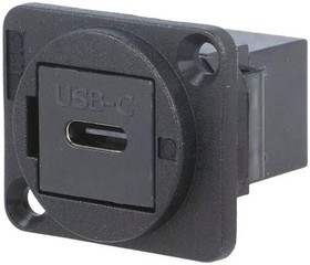 Фото 1/4 CP30201, Адаптер USB, CSK Hole, Гнездо USB Типа C, Гнездо USB Типа C, FT