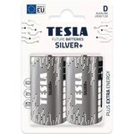 8594183392387, Батарейка TESLA Silver+ (D, 2 шт)
