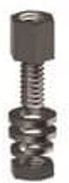 Фото 1/2 7233-5, Screws & Fasteners JACK SCREW W/HWD.625