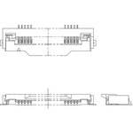 046806010000846+, FFC & FPC Connectors 0.5mm Pitch 10pos RA Flip Lock ZIF Au