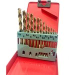 Сверла кобальтовые по металлу и нержавеющей стали (набор 13 шт) 25044