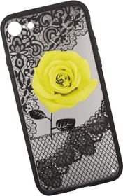 Фото 1/4 Защитная крышка "LP" для iPhone 8/7 Роза желтая (европакет)