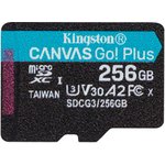 Карта памяти Kingston Canvas Go! Plus microSDXC UHS-I Cl10, SDCG3/256GBSP