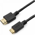 Кабель HDMI-mini HDMI 19M/19M 3.0м v2.0 3D Ethernet медь, позол.разъемы, экран ...