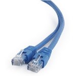 Cablexpert Патч-корд UTP PP6U-1M/B кат.6, 1м, литой, многожильный (синий)