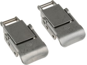 Фото 1/4 40013 IB, Stainless Steel,Spring Loaded Toggle Latch, 57.5 x 28 x 11mm