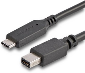 Фото 1/4 CDP2MDPMM6B, USB C to Mini DisplayPort Adapter, USB 3.1, 1 Supported Display(s) - 4K @ 60 @ 60Hz