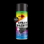 Краска черная глянцевая аэрозоль 450мл акриловая Spray Paint Black Gloss AIM-ONE