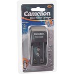 Camelion BC 1001A titanium(BC1001, ЗУ для 2 х AA, AAA или 1x9V, 200мА ...