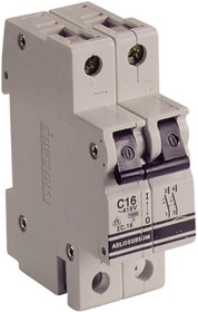 Автоматический выключатель 2P, C, 63 A, 10 кА, 230/400 В AC, серия Т 2C63.0 C63T2