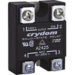 A2410PG, 1 Series Solid State Relay, 10 A Load, Panel Mount, 280 V rms Load ...