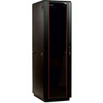Шкаф ЦМО Шкаф телекоммуникационный напольный 47U (600х600) дверь стекло, цвет чёрный