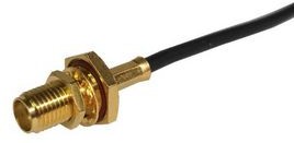 Фото 1/2 24_SMA-50-2-116/111_NE, RF Connectors / Coaxial Connectors Straight Bulkhead Cable Jack