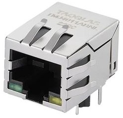 TMJ4011ABNL, Modular Connectors / Ethernet Connectors CONN JACK 1PORT 100 BASE-T