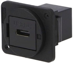 Фото 1/4 CP30201X, Адаптер USB, Plain Hole, Гнездо USB Типа C, Гнездо USB Типа C, FT