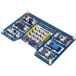 110061162, Development Boards & Kits - AVR Grove Beginner Kit for Arduino - All-in-one Arduino Compatible Board with 10 Sensors and 12 Proj