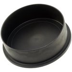 CEC-04, Standard Circular Connector 6.35mm Black PE Threaded Conductive