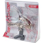 Лупа 4-х кратная с зажимом для пайки Третья рука, D 60мм, 13-1-003