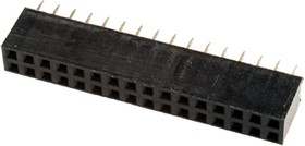 PBD-32 (DS-1023-2X16), Гнездо на плату 2.54мм 2х16 прямое