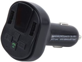 Фото 1/5 Автомобильный FM-модулятор ACV FMT-122B черный MicroSD BT USB (37576)