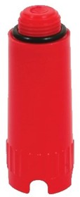 PLUG04-R80, Заглушка красная для фитингов ВР 1/2, 80 мм