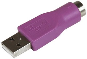 Фото 1/2 GC46MFKEY, USB A Male to PS/2 Female Adapter