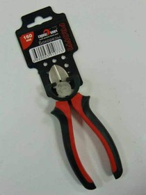 Фото 1/2 Бокорезы 160 мм с красно-черной ручкой PROFFI Сервис ключ 75163