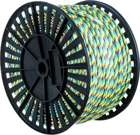 Верёвка плетёная ПП 6 мм (200 м) цветная 71392