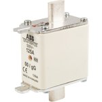 OFAF00H125 1SCA022627R1630, 125A Centred Tag Fuse, NH00, 500V