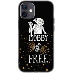 120820, Deppa Чехол TPU для Apple iPhone 12 mini, черный, Dobby