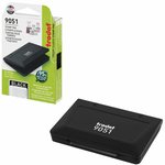 Штемпельная подушка TRODAT 9051 90х50 мм, ЧЕРНАЯ, 191020