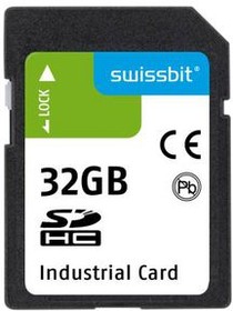 SFSD032GL1AS1TO- I-NG-221-STD, Memory Cards Industrial SD Card, S-600, 32 GB, SLC Flash, -40C to +85C