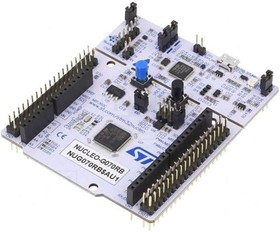 Фото 1/5 NUCLEO-G070RB, Development Board, STM32 Nucleo-64, Arduino Uno Compatible, ST-Link Debugger