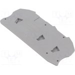 3208799, D-PT Series End Cover for Use with Modular Terminal Block