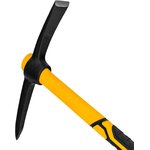 21831, Кирка 700 г, фибергласовая обрезиненная рукоятка 385 мм