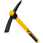 21831, Кирка 700 г, фибергласовая обрезиненная рукоятка 385 мм